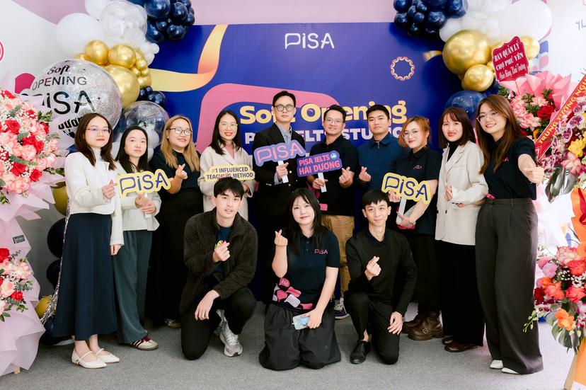 SOFT OPENING PISA IELTS STUDIO HẢI DƯƠNG: KHỞI ĐẦU HỌC IELTS CHUẨN