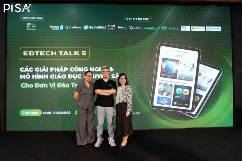 PISA CEO THAM GIA EDTECH TALK 5 CÙNG CHUYÊN GIA GIÁO DỤC