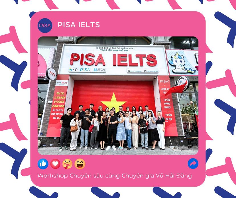 WORKSHOP CHUYÊN SÂU IELTS WRITING CÙNG CHUYÊN GIA VŨ HẢI ĐĂNG