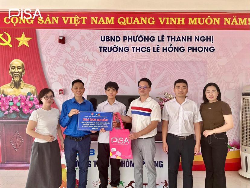 PISA IELTS HẢI DƯƠNG ĐỒNG HÀNH TRAO HỌC BỔNG CHO HỌC SINH CÓ HOÀN CẢNH KHÓ KHĂN TRƯỚC KỲ THI QUAN TRỌNG NĂM 2026